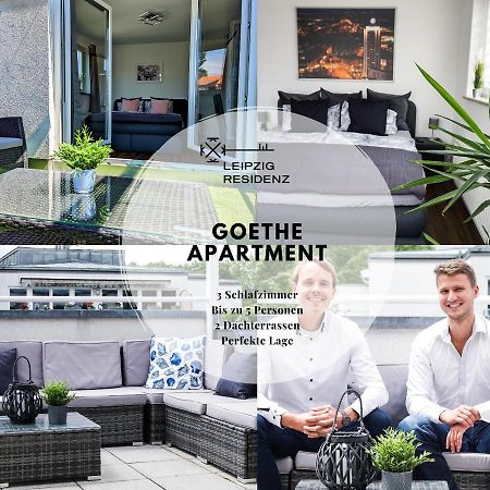 Leipzig Residenz Goethe Apartment Mit 2 Dachterrassen 外观 照片